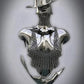 Metal Statue Art Canvas