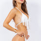 2 Piece Tassels Top Bikini