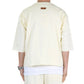 TOVAL SN/ Jersey 3/4 Sleeve Crop Top Tee