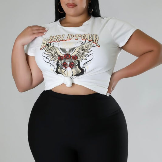 “Inked Beauty” Top
