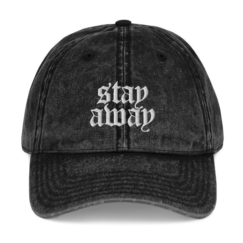ACID WASH “STAY AWAY” CAP