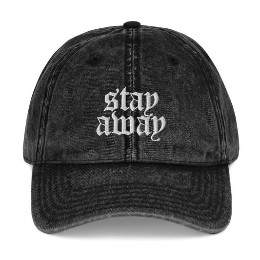 ACID WASH “STAY AWAY” CAP