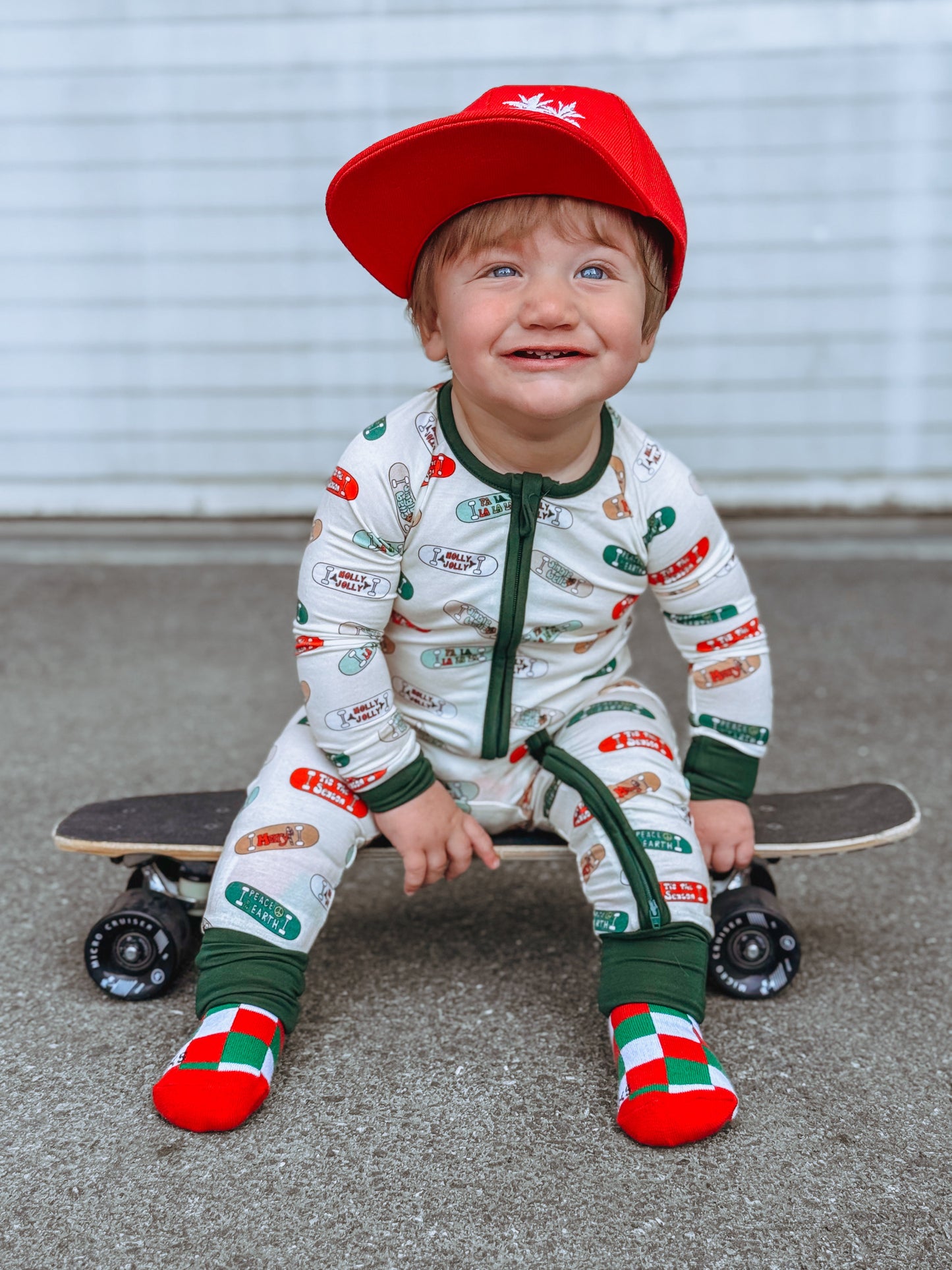 Red + Green Checker