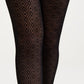 Fantasy Tights Conte Alba - Geometric Diamond Pattern