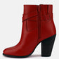 Cat-Track Leather Ankle Boots