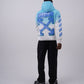 Abstract Geometric Graphic Oversized Hoodie