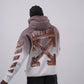 Abstract Geometric Graphic Oversized Hoodie