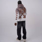 Abstract Geometric Graphic Oversized Hoodie