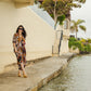 Actius Caftan Kaftan Dress in Rouge