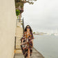 Actius Caftan Kaftan Dress in Rouge