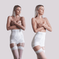 High Waist Panty Girdle with Detachable Garters, Firm Shaping
