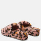 All Day Indoor Fur Flats In Leopard