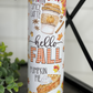 All Things Fall 20oz Skinny Tumbler