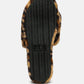 All Day Indoor Fur Flats In Leopard