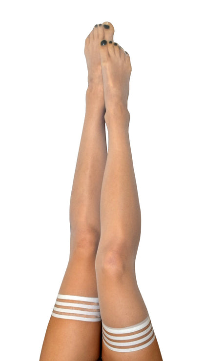 Ashley: Whatever Your Whimsy, Wedding to White Party Thigh Highs