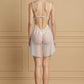 Aurora Sheer Lace Babydoll 3 Piece Set
