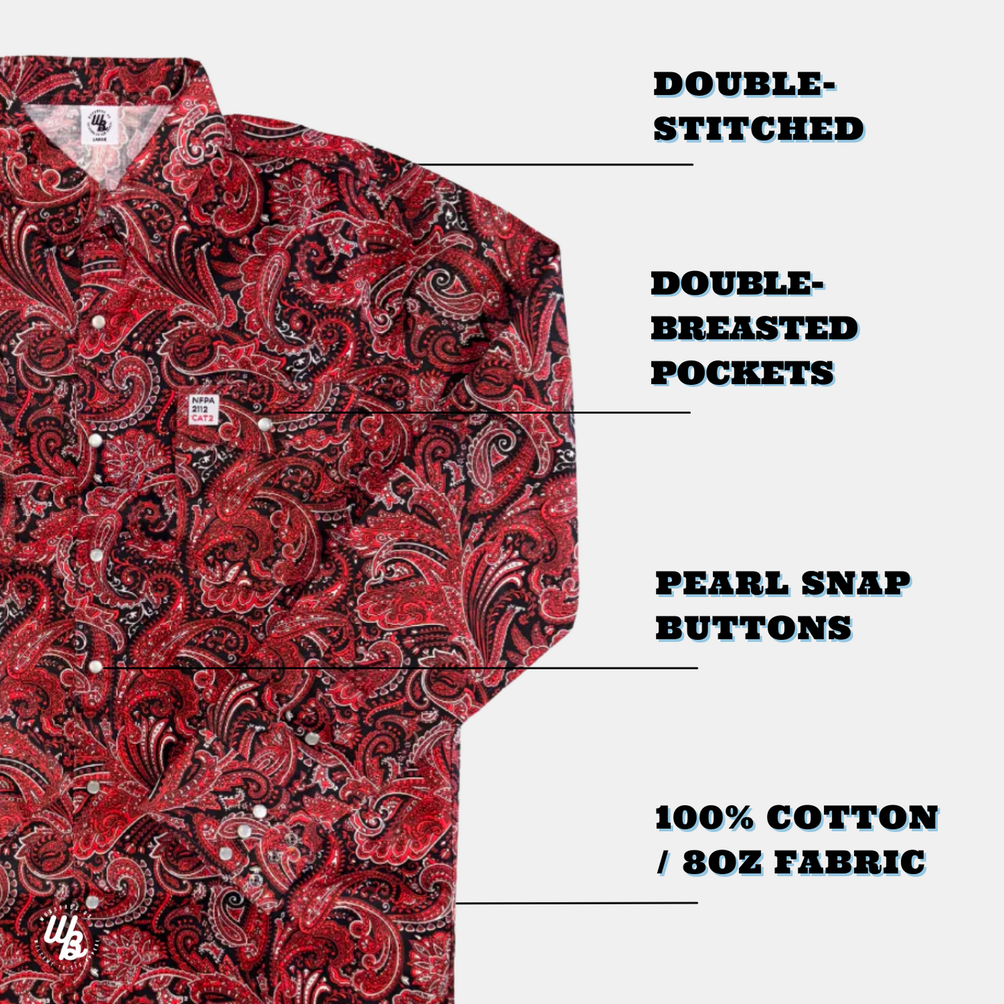 RED Paisley FR