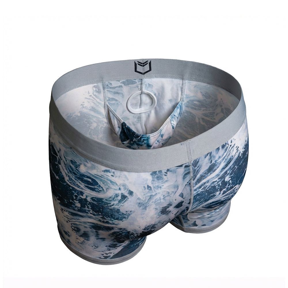 V Bamboo Elements Men's Pouch Boxer Brief 8" (5 Pack)
