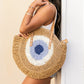 Straw Circle Tote