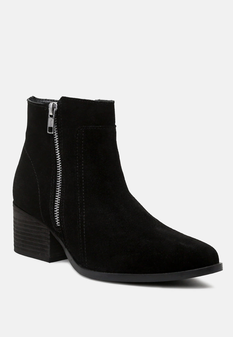 Bauena Ankle Boots With Zip Closure