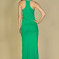 Racer Back Maxi Dress