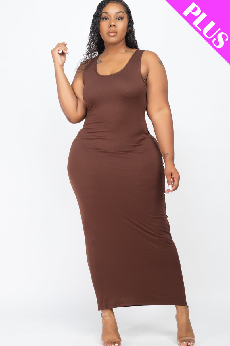 Solid Basic Maxi Dress