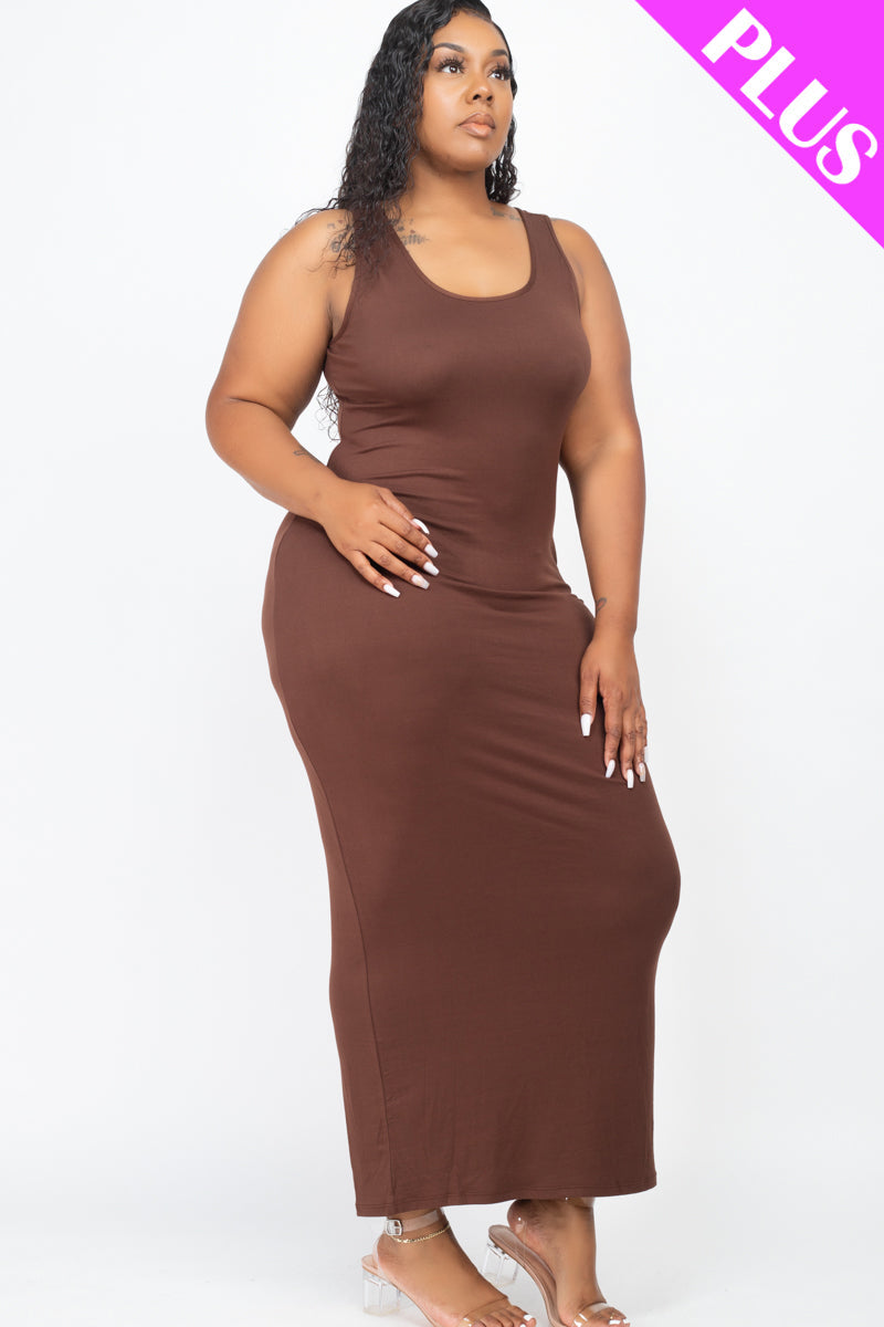 Solid Basic Maxi Dress