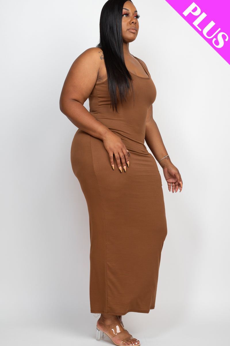 Solid Basic Maxi Dress