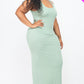 Solid Basic Maxi Dress