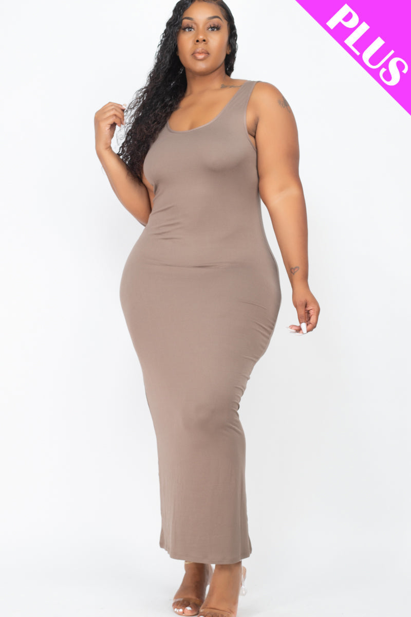 Solid Basic Maxi Dress