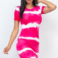 Tie-dye Print Bodycon Dress
