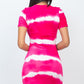 Tie-dye Print Bodycon Dress