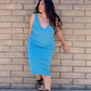 Ribbed Sleeveless Bodycon Dress