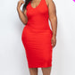 Ribbed Sleeveless Bodycon Dress