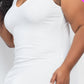 Ribbed Sleeveless Bodycon Dress