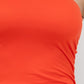 Solid Color Ruched One Shoulder Midi Bodycon Dress