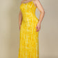 Tie Dye Printed Cami Bodycon Maxi Dress