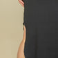 “Make Me Blush” V Neck Long Dress