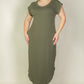 “Make Me Blush” V Neck Long Dress