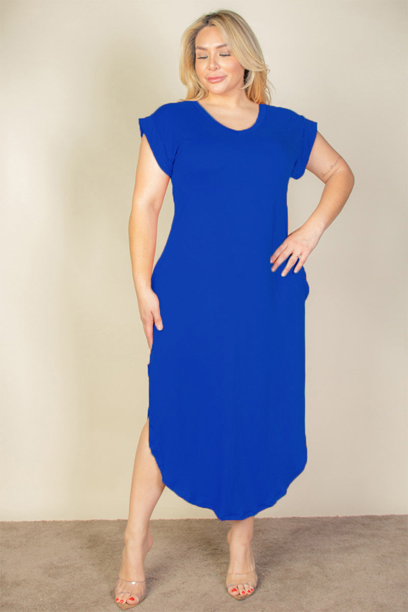 “Make Me Blush” V Neck Long Dress