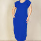“Make Me Blush” V Neck Long Dress