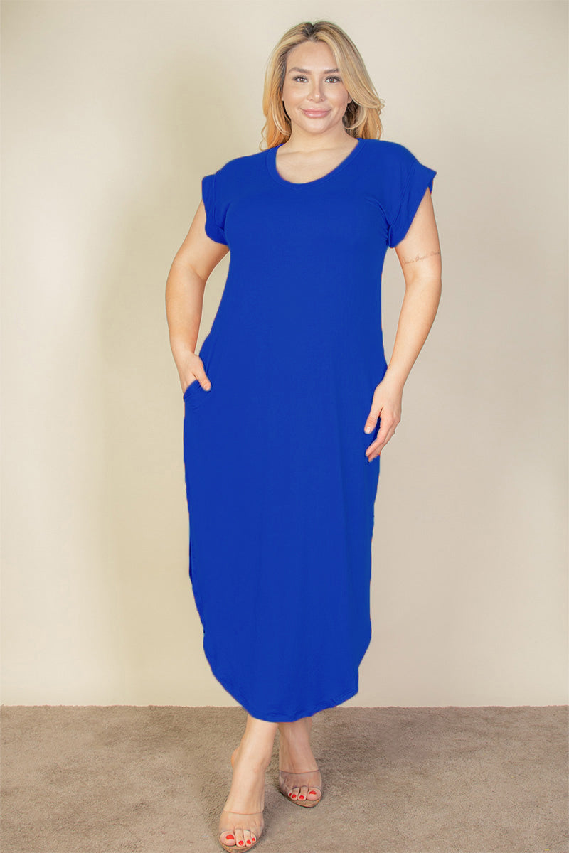 “Make Me Blush” V Neck Long Dress