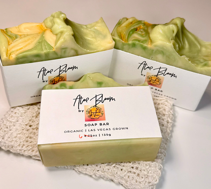 Aloe Bloom Herbal Soap Bar- RESTOCKED!