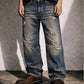 SANDWASH DISTRESSED BOOTCUT DENIM