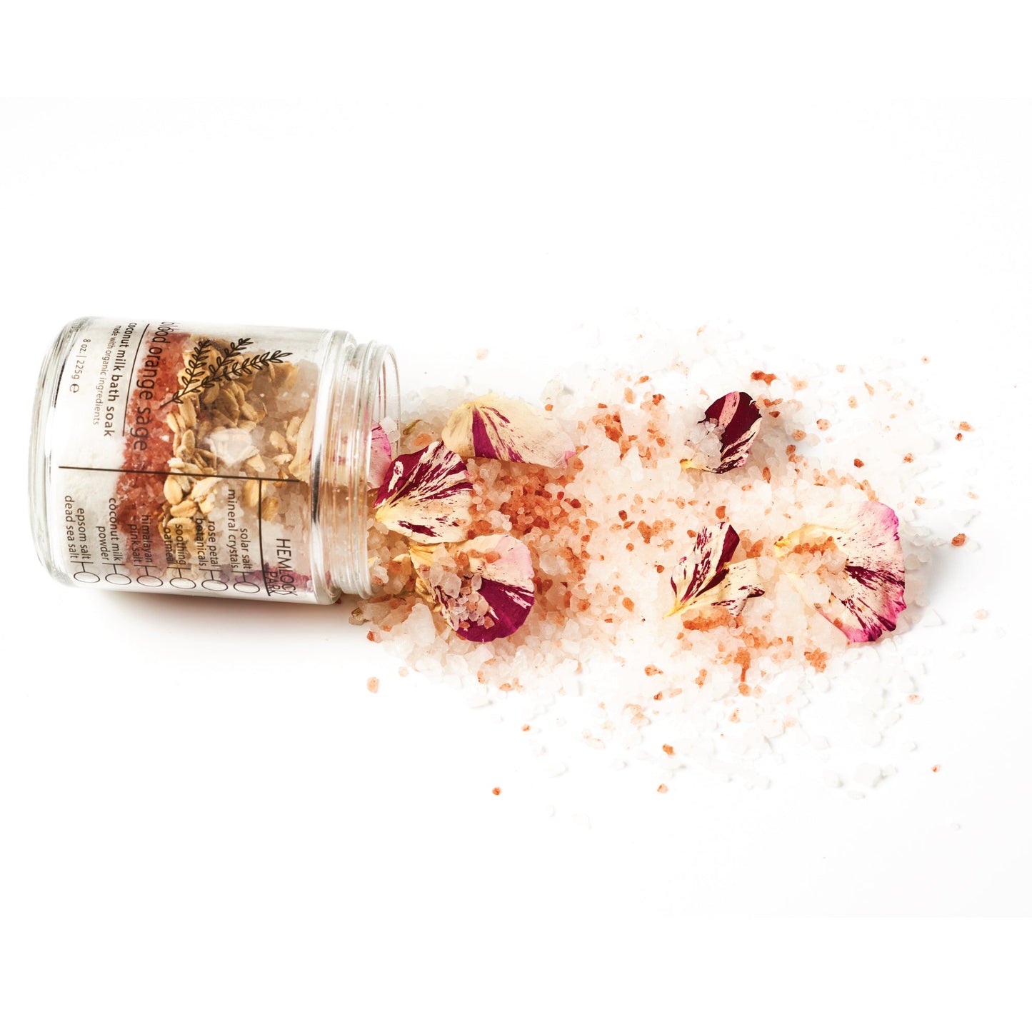 Blood Orange Sage Coconut Milk Bath Soak