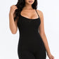 Ribbed Bodycon Romper