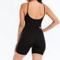Ribbed Bodycon Romper