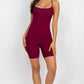 Ribbed Bodycon Romper