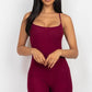 Ribbed Bodycon Romper