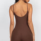 Ribbed Bodycon Romper